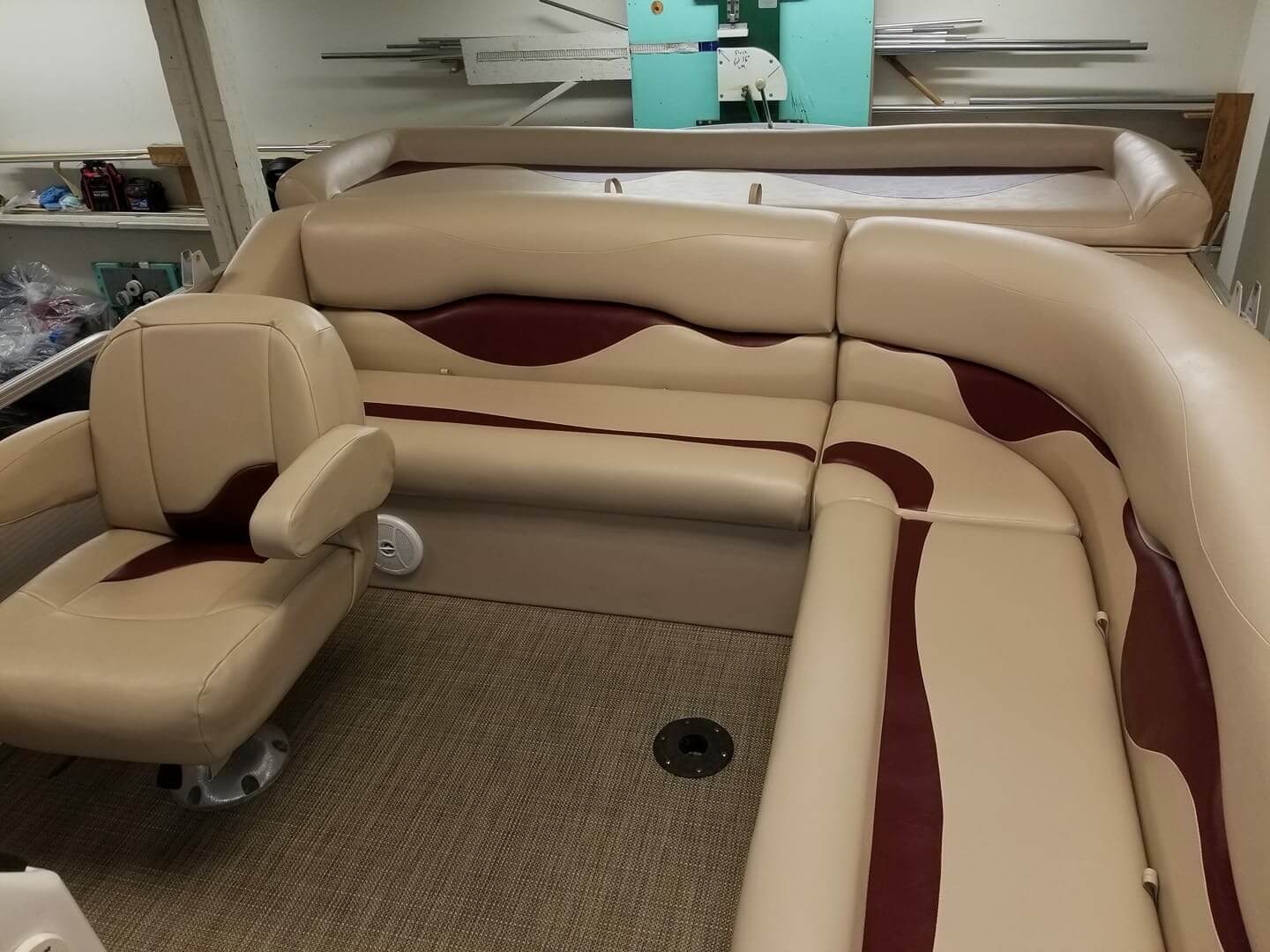 Boat interiors Federal Seat covers